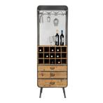 Dutchbone Cabinet Vino | van €749 nu €375, Zo goed als nieuw, Metaal