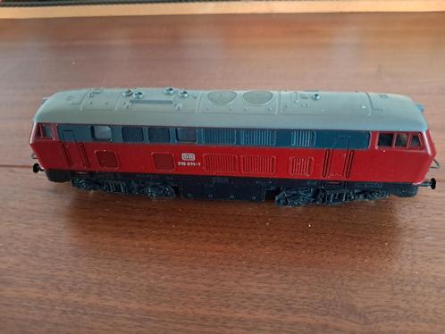 Lima BR216 diesellok, Hobby en Vrije tijd, Modeltreinen | H0, Gebruikt, Locomotief, Gelijkstroom, Lima, Analoog, Ophalen of Verzenden