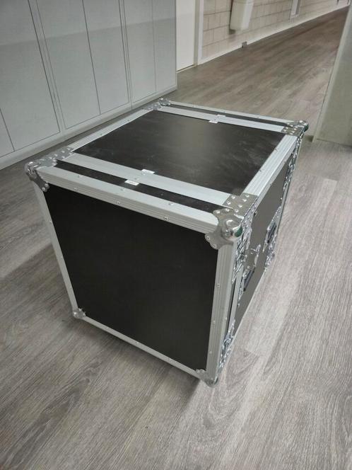 19 inch flightcase 12U op wielen, Muziek en Instrumenten, Behuizingen en Koffers, Zo goed als nieuw, Speaker of Versterker, Flightcase