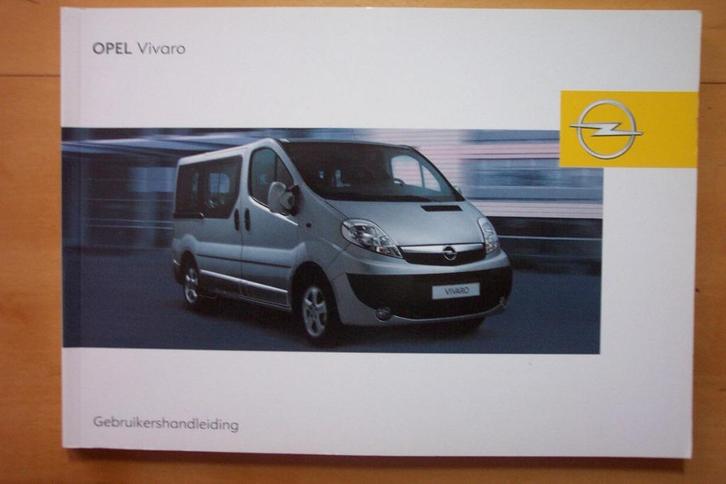Vivaro instructieboekje handleiding Opel Vivaro boek nieuw, Auto diversen, Handleidingen en Instructieboekjes, Verzenden