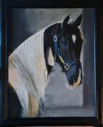 Schilderij van een paard, Antiek en Kunst, Kunst | Schilderijen | Klassiek, Ophalen