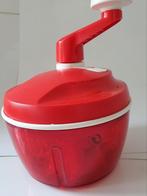 Tupperware Quick Chef hakmolen/ garde/ Mengkom, Ophalen of Verzenden, Zo goed als nieuw, Rood, Bak of Kom