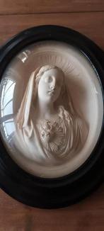 Religieus 3d Maria in lijst, Antiek en Kunst, Antiek | Religie, Ophalen of Verzenden