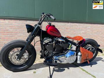 Harley Davidson Chopper FLSTC H Old School Bobber Uniek beschikbaar voor biedingen