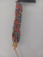 a025 mooie armband van kleine kraaltjes, Sieraden, Tassen en Uiterlijk, Armbanden, Ophalen, Nieuw, Overige kleuren, Kunststof of Plastic