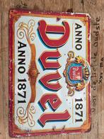 Duvel Emaille Bordje • Mancave / Bar / Café decoratie., Ophalen of Verzenden, Nieuw, Reclamebord