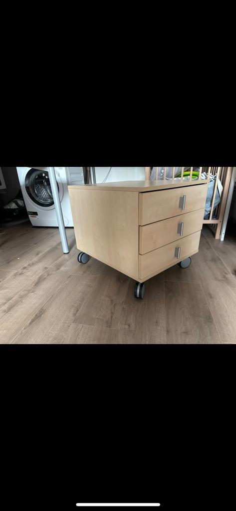 Ikea bsbybedje beuken, Huis en Inrichting, Kasten | Ladekasten, Zo goed als nieuw, Minder dan 100 cm, 50 tot 100 cm, 25 tot 50 cm