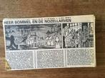 Heer Bommel en de Nozellarven, (knipsel krant), BV086h, Verzamelen, Tijdschriften, Kranten en Knipsels, Ophalen of Verzenden, 1980 tot heden