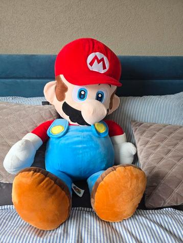 Mario Plush Toy XXL – 90cm – Like New! beschikbaar voor biedingen