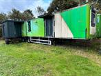 Woonunit woonwagen Tiny house schaftkeet, Doe-het-zelf en Verbouw, Bouwketen en Schaftketen, Ophalen, Zo goed als nieuw