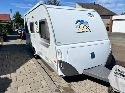 Hele mooie Knaus südwind 500EU, Caravans en Kamperen, Caravans, tot en met 4, 1000 - 1250 kg, Rondzit, Knaus, 2 aparte bedden