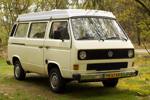 Volkswagen T3 camper 1982 – Zelfbouw met karakter en comfort, Caravans en Kamperen, Campers, Particulier, Bus-model, tot en met 2