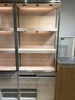 Winkel kast met licht, Huis en Inrichting, Kasten | Vitrinekasten, Gebruikt, Ophalen of Verzenden