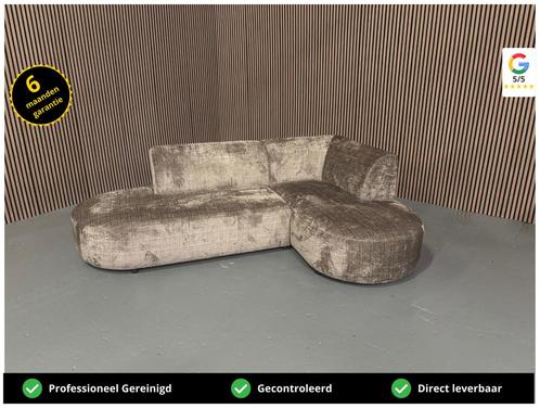 GRATIS LEVERING Organische Hoekbank 270x170 SHOWROOMMODEL, Huis en Inrichting, Banken | Bankstellen, Nieuw, Hoekbank, Vierpersoons of meer