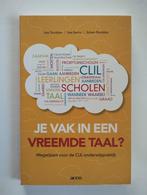 Je vak in een vreemde taal?, Ophalen of Verzenden, Nieuw, Overige niveaus, Nederlands