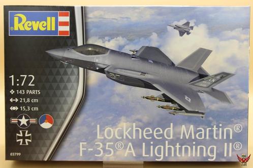 ROWASP | Revell 1/72 Lockheed Martin F-35A Lightning II, Hobby en Vrije tijd, Modelbouw | Vliegtuigen en Helikopters, Nieuw, Vliegtuig