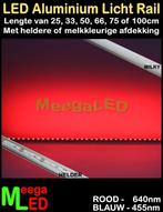 LED Profiel Rigid Strip Bar Rail 25 - 100 cm SMD5630 - Rood, Ophalen of Verzenden, Nieuw, LEDverlichtingsprofiel