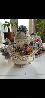 Bassano Theepot met Bloemen Decoratie, Ophalen