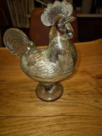 Bonbons schaaltje kip haan, Ophalen