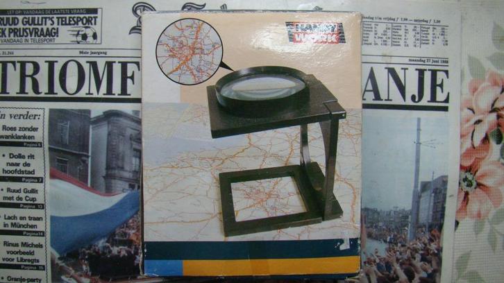 Opzet loep Vouwbaar 90 mm, Hobby en Vrije tijd, Vergrootglazen, Loepen en Loeplampen, Zo goed als nieuw, Vergrootglas of Loep