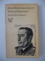 boek Herman Heijermans laatste levensjaren - uitgave 1965, Ophalen of Verzenden, Gelezen, Annie Heijermans-Jurgens