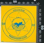 Sticker: Heldense Reddingsbrigade, Verzamelen, Ophalen of Verzenden, Zo goed als nieuw, Bedrijf of Vereniging