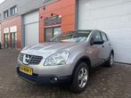 Nissan Qashqai 1.6 2008 Grijs Airco/Cruise/onderhouden!, Auto's, Nissan, Voorwielaandrijving, Zwart, 4 cilinders, Origineel Nederlands