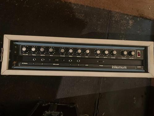 Vintage Gitaarversterker Top Intermusic, Muziek en Instrumenten, Versterkers | Bas en Gitaar, Gebruikt, Gitaar, 100 watt of meer
