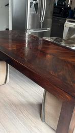 Eettafel, Huis en Inrichting, Tafels | Salontafels, 50 tot 75 cm, 200 cm of meer, Zo goed als nieuw, Kersenhout