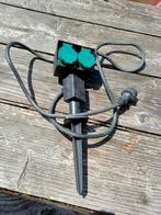 Tuincontactdoos op spies, Ophalen of Verzenden, Gebruikt