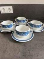 Soepkop met schotel, Antiek en Kunst, Antiek | Servies compleet, Ophalen