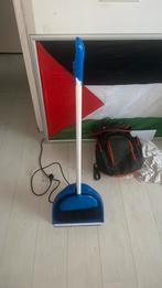 Lange stoffer en blik, Ophalen