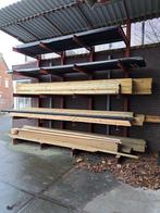 Draagarmstelling hout opslag stelling platenstelling rek ️, Ophalen of Verzenden, Zo goed als nieuw, 250 mm of meer, Overige typen