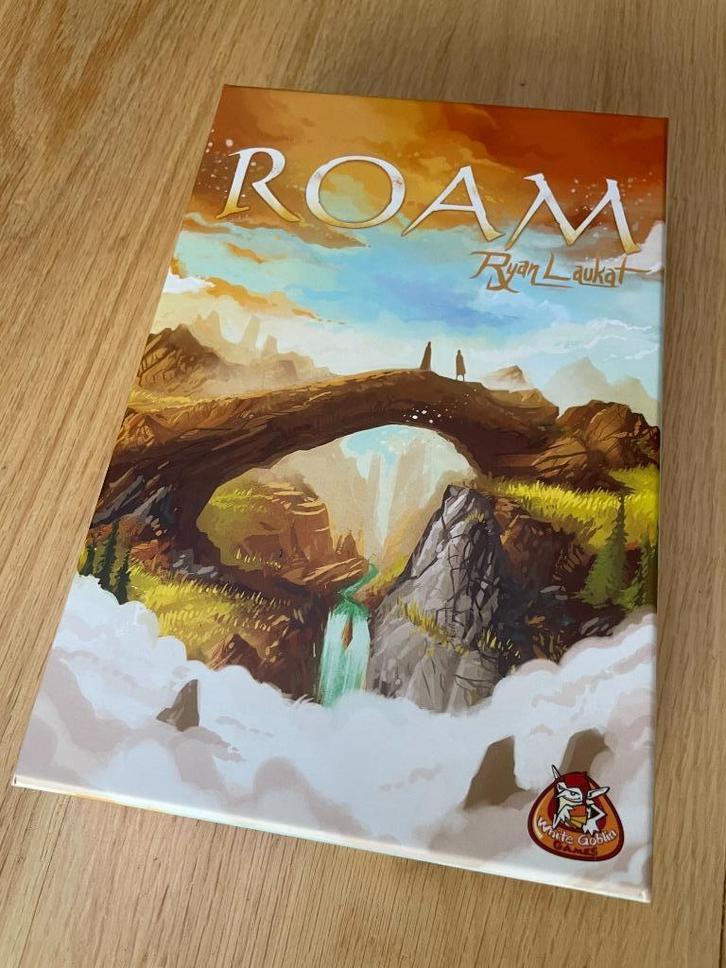 Roam, Hobby en Vrije tijd, Gezelschapsspellen | Bordspellen, Zo goed als nieuw, Drie of vier spelers, Ophalen of Verzenden
