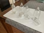Oude waterflesjes / drinkflesjes voor in de volière., Antiek en Kunst, Antiek | Glas en Kristal, Ophalen of Verzenden