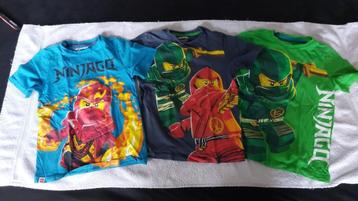 Ninjago t-shirts maat 134 beschikbaar voor biedingen