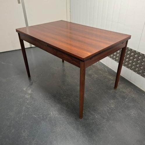 vintage houten tafel eettafel verlengbaar, Huis en Inrichting, Tafels | Eettafels, Gebruikt, 50 tot 100 cm, 100 tot 150 cm, Vijf personen of meer