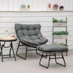Lounge stoel bistroset tuinset nieuw Rotan look, Tuin en Terras, Ophalen of Verzenden, Nieuw