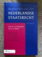 Beginselen van het Nederlands staatsrecht / druk 16, Ophalen of Verzenden, Nieuw, August David Belinfante J