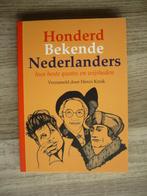 Honderd bekende Nederlanders, Ophalen of Verzenden, Zo goed als nieuw