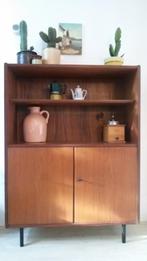 Leuke vintage dressoir sideboard jaren 60 teak retro, Huis en Inrichting, Kasten | Dressoirs, Gebruikt, 100 tot 150 cm, Met deur(en)