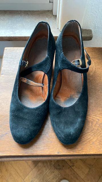Flameco dansschoenen Gladis maat 40 zwart suède beschikbaar voor biedingen