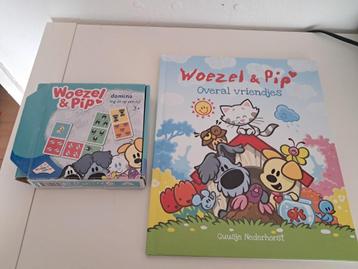Woezel & Pip Boek en Domino Set beschikbaar voor biedingen