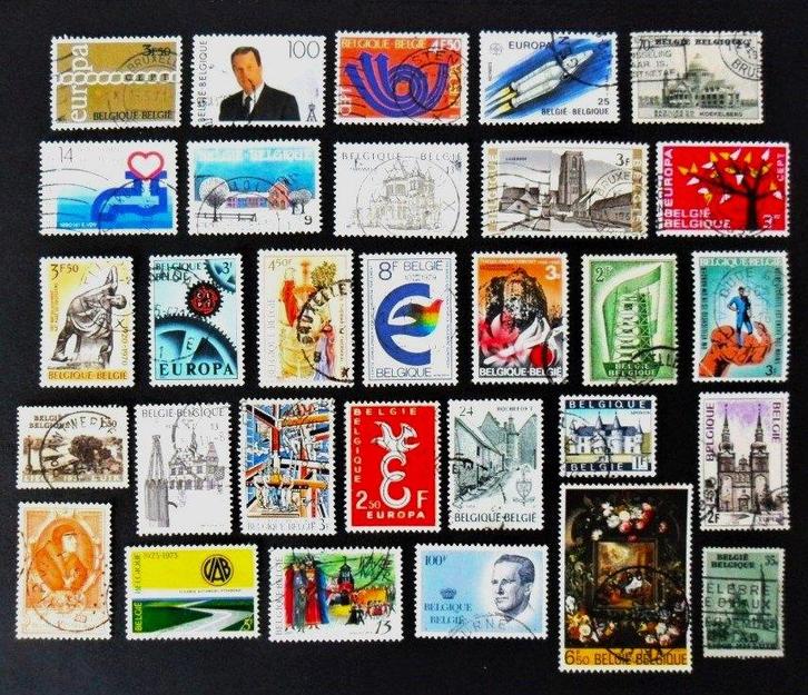 België : 30 verschillende gelegenheidszegels - kavel 1, Postzegels en Munten, Postzegels | Europa | België, Gestempeld, Gestempeld