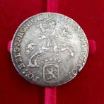 1/2 Zilveren Rijder 1767 Holland, Postzegels en Munten, Zilver, Overige waardes, Vóór koninkrijk, Losse munt