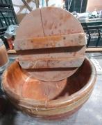 Oude vintage kaasmallen set van 3 diversen, Ophalen of Verzenden