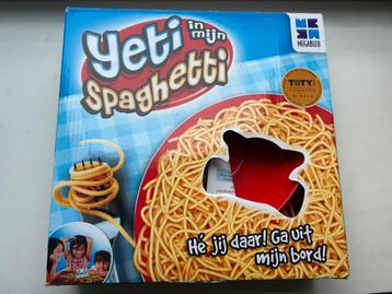 Yeti in mijn spaghetti spel beschikbaar voor biedingen