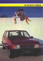 Talbot Samba (1985), Ophalen of Verzenden, Nieuw, Overige merken