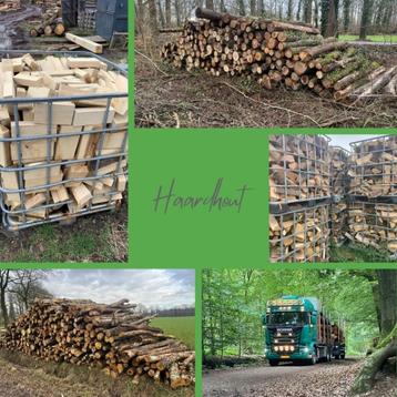 Brandhout rondhout beschikbaar voor biedingen