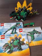 Lego creator 4998 stegosaurus compleet met boekjes, Ophalen of Verzenden, Zo goed als nieuw, Complete set, Lego